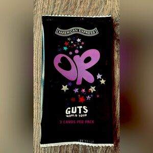 Olivia Rodrigo 3pack New York Trading Cards